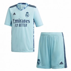 Camisolas de futebol Real Madrid Guarda Redes Criança Equipamento Principal 2020/21 Manga Curta